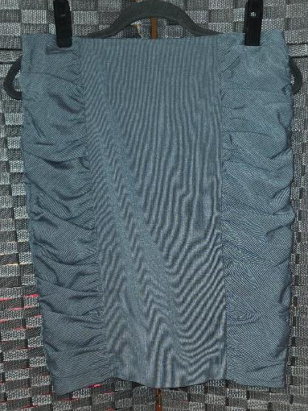 Anthropologie Cartonnier Side-Ruched Pencil Skirt Y2K